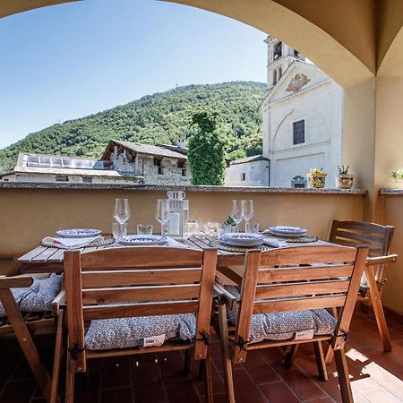 Il Como' Della Civetta - Taverna “La Fenice” Stazzona Exteriör bild