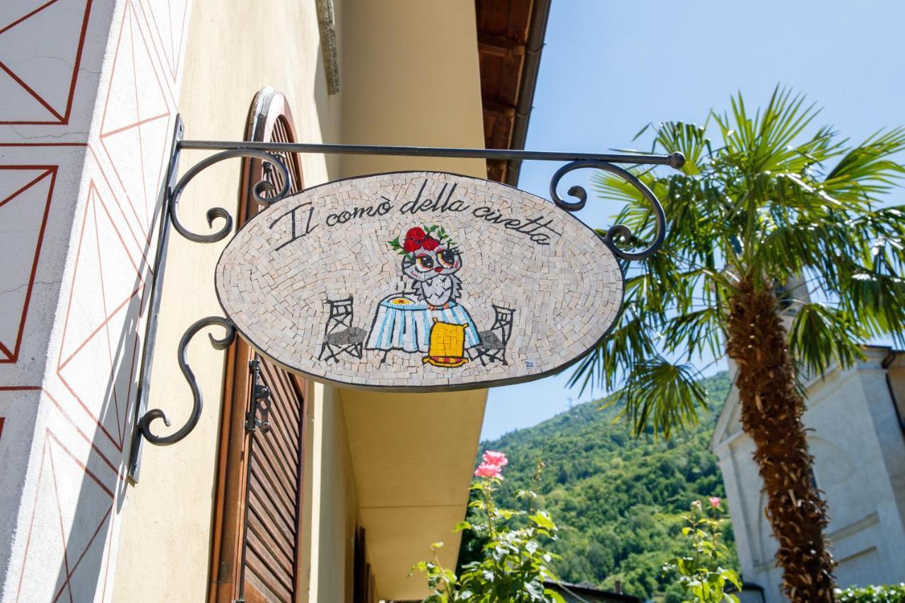 Il Como' Della Civetta - Taverna “La Fenice” Stazzona Exteriör bild